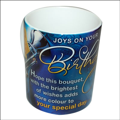 "Mug with Message (Birthday) - Click here to View more details about this Product